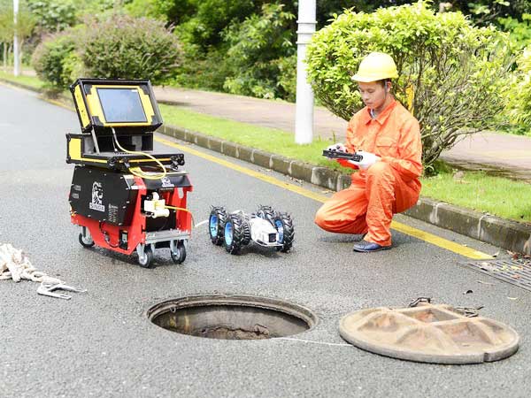 济水街道管道机器人检测